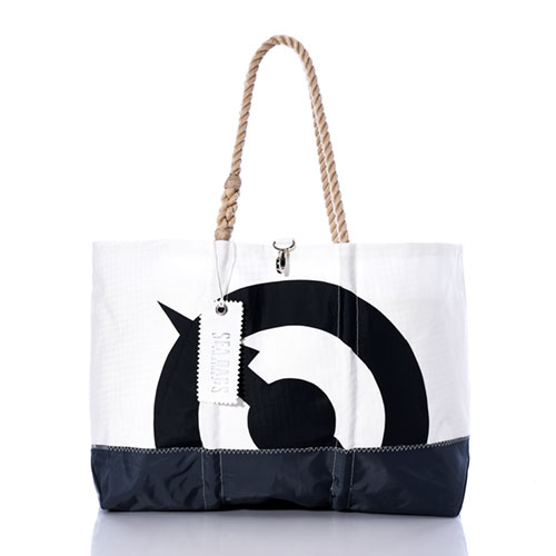 Vintage Compass Arrow Ogunquit Beach Tote