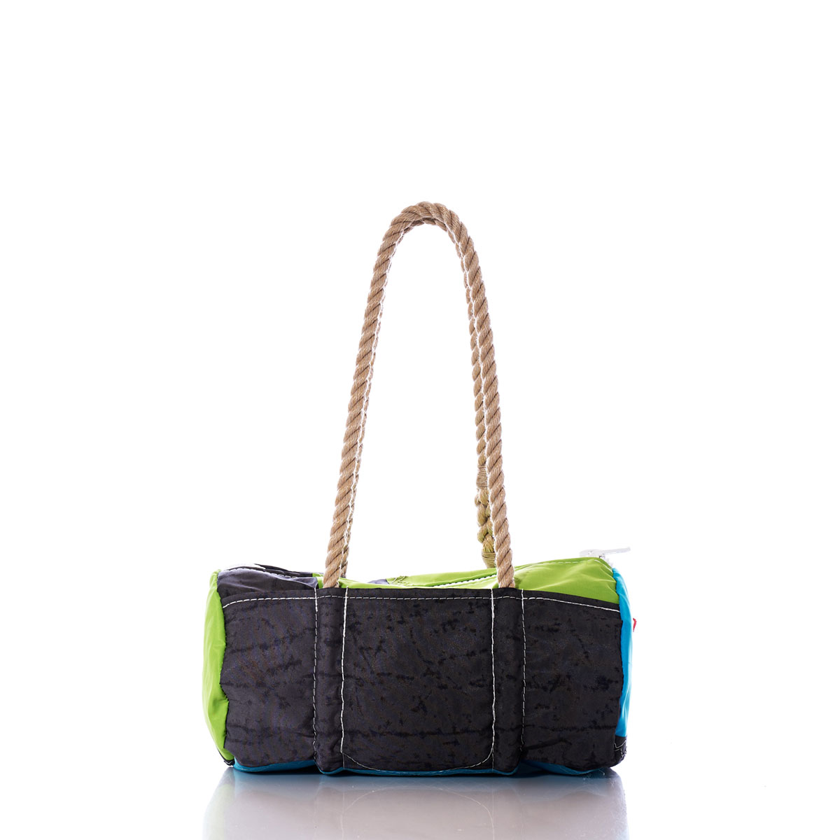 Vintage Blue Multicolor Baguette Bag