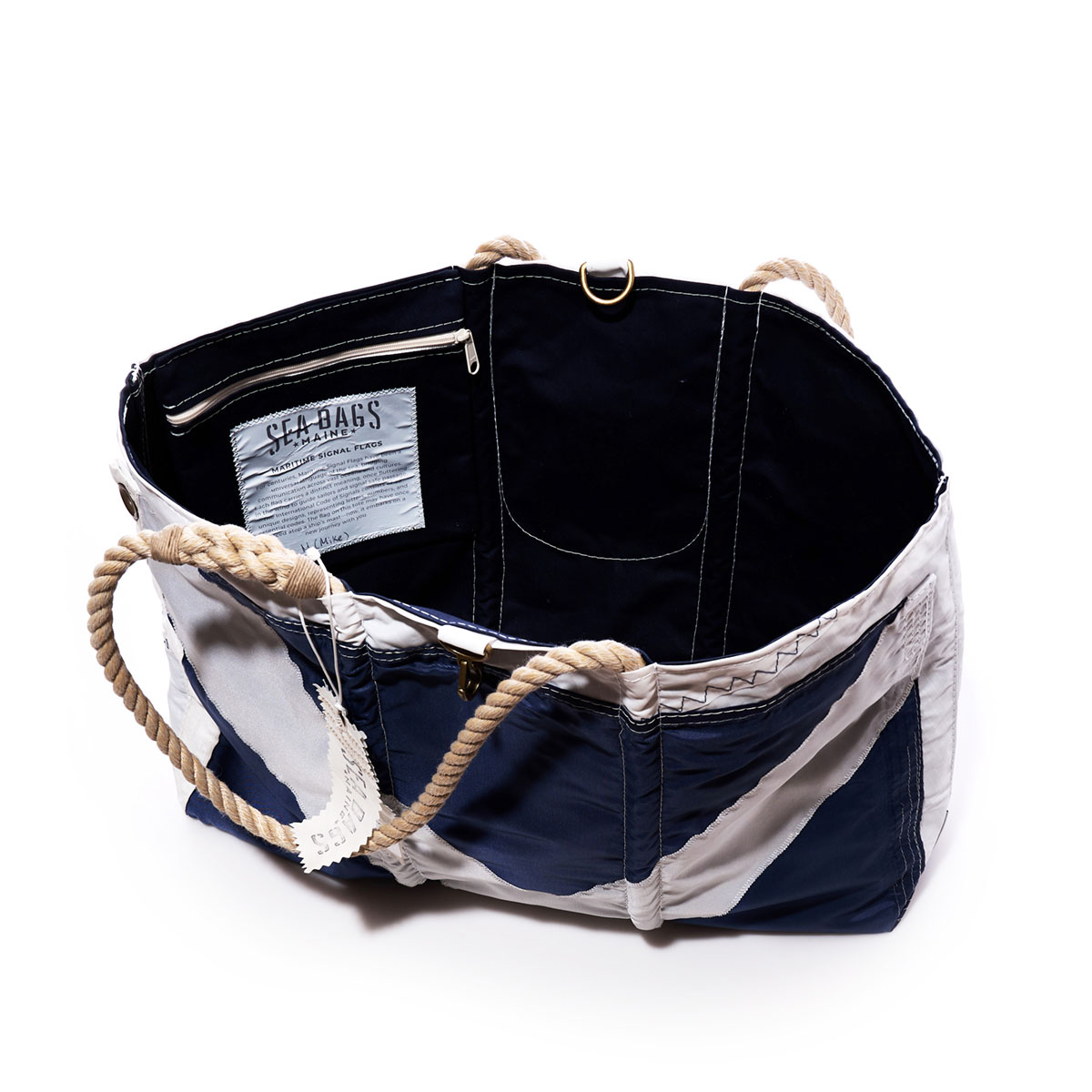 Mike Heritage Signal Flag Large Tote