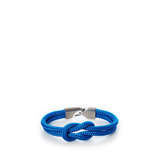 Blue Square Knot Bracelet
