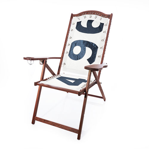 Vintage Black 496 Lounge Chair
